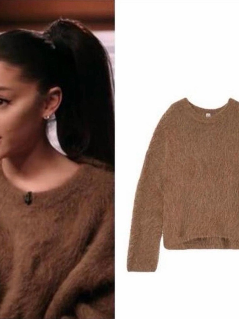 TOTEME brown mohair sweater